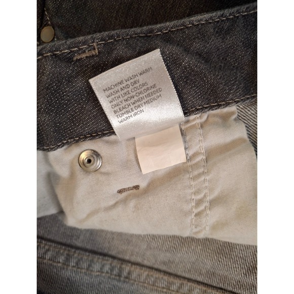 OLD NAVY Women's Size 12 Gray Denim Jean Pencil Skirt Cotton Stretch Pockets - Picture 5 of 7